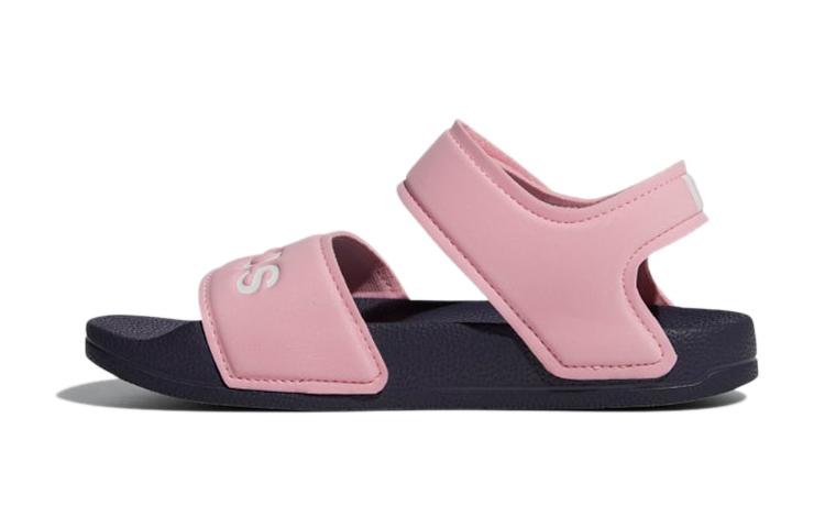 Adidas Adilette Synthetic Leather Children s Sandals Pink Kids  G26876 30.5