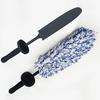 Tire Cleaning Brush Wheel Cleaning Tool 42cm Microfiber Car Wheel Brush Soft Synthetic Fiber Rim And Tire Cleaner Multi-Functional Car Wash Brush