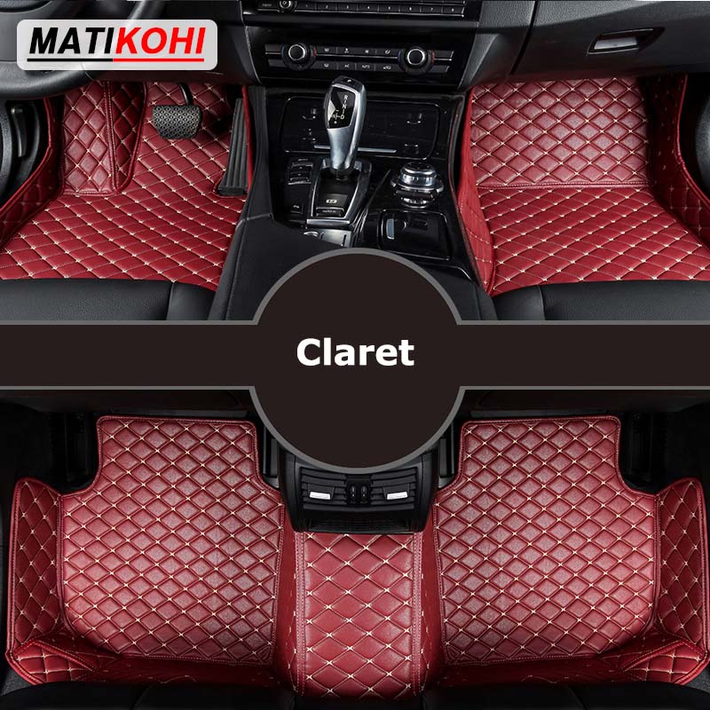 MATIKOHI Custom Car Floor Mats For Skoda KAMIQ Auto Carpets Foot Coche Accessorie