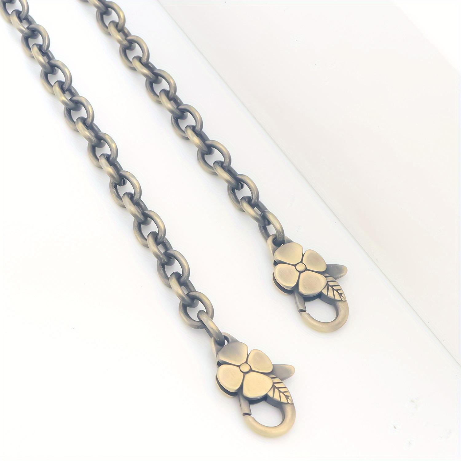 

Цепочка для наплечной сумки, ремешок для сумки, ручки для клатчей, для кошелька, сумок, поделок своими руками, аксессуары для сумки 40cm бронзовый