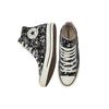 Converse Chuck Taylor All Star Mistyczny Świat Haft Zodiaczny Modne Antypoślizgowe Wytrzymałe Wysokie Trampki Damskie Czarne Białe 572425C