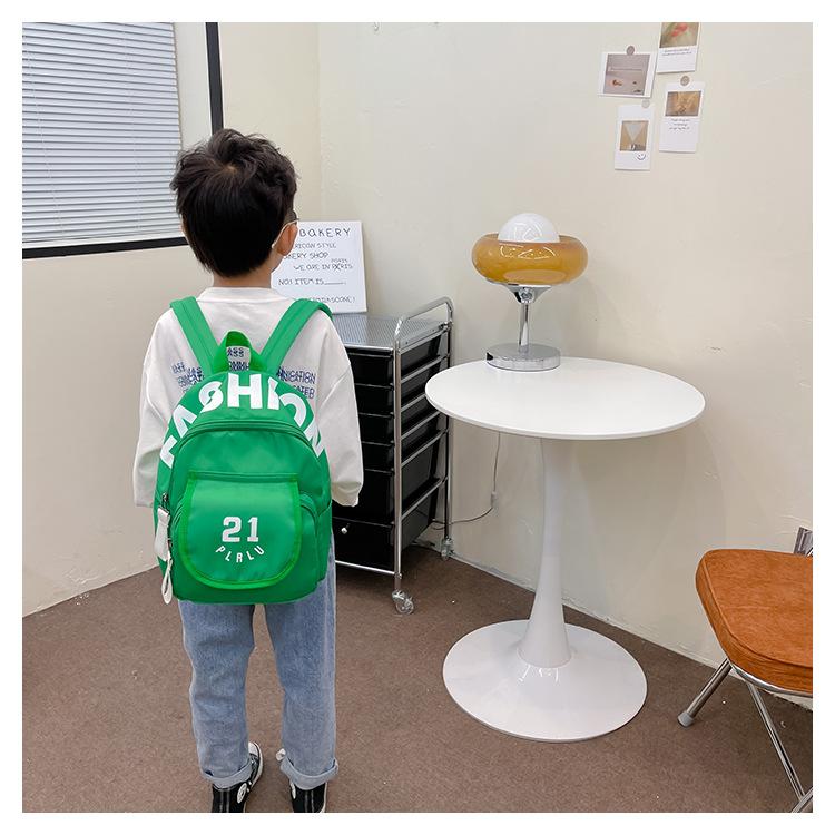 Sac d'école pour enfants Ins Sac à dos pour garçons et filles pour l'école primaire Sac à bandoulière pour la maternelle, la classe moyenne et la grande