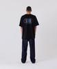 ALL DAY HOOPS Adh Worldwide Oversized Short Sleeve T-Shirt Black