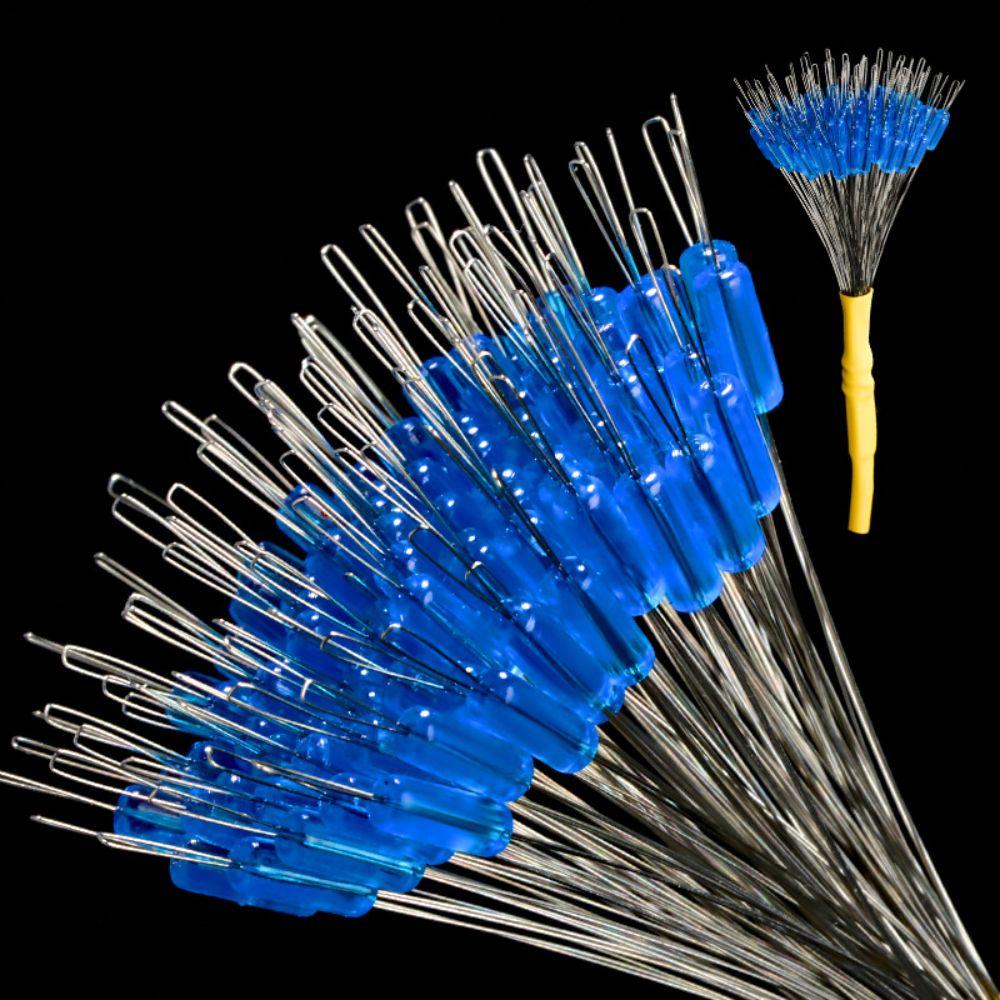 

100pcs Silicone Fishing Space Beans 5 Sizes Fishing Bobber Float Outdoor Fishing 2S синий