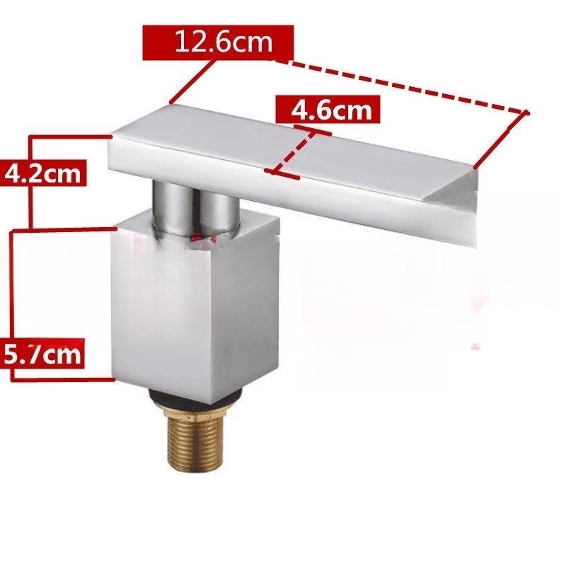 Wall-Mounted Bathtub Faucet with Swivel Spout