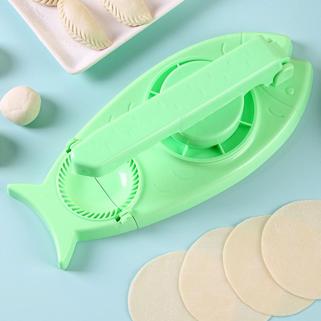 Convenient Plastic Dough Presser Kitchen Tool Dumpling Pie Ravioli Mould Cooking Pastry Tool Dumpling Maker for Kitchen