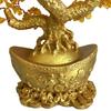 BirLey Golden Money Tree with Citrine and Yellow Crystal for Business and Feng Shui (Boat-Large) Wealth,