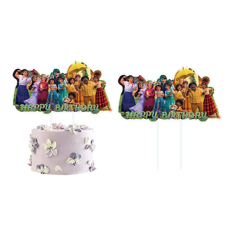 Mirabel Birthday Encanto Party Supplies Set Cake Top Banner Cups Plates Balloons