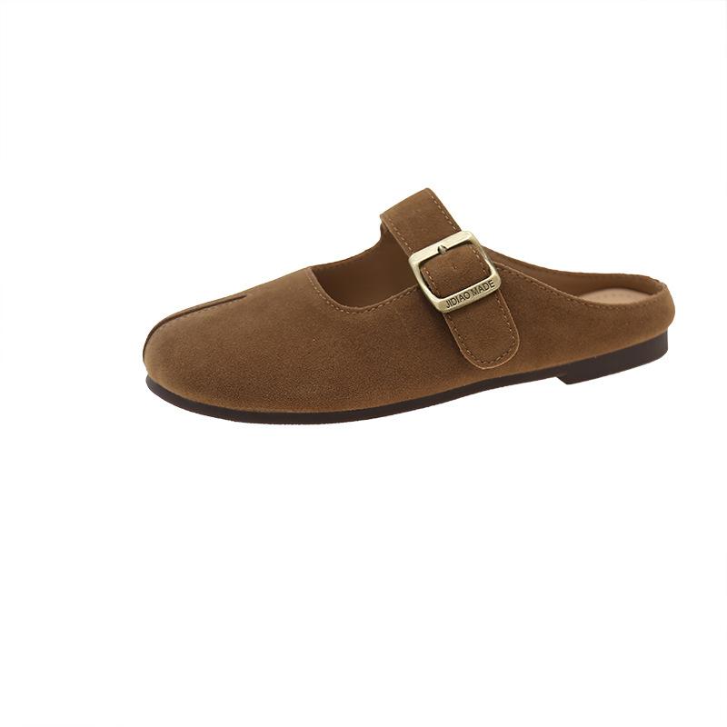 

Уродливо-милый Бокен с юбкой-сумкой, голова-полутапочки, женская верхняя одежда, весна 2025, сандалии Мэри Джейн на одном ремешке, тренд 40 жёлтый