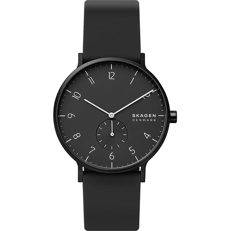 

[Skagen] watch AAREN SKW6544 men s Officially imported product black
