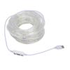 RGBW 100LED Rope Lights USB Powered Music Sync String Light APP Bluetooth Control IP45 Waterproof