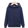 Felpa Streetwear Giapponese per Uomo Donna Coppia Pile Pesante Pullover Cuore Nero Ricamato Manica Lunga Top Oversize