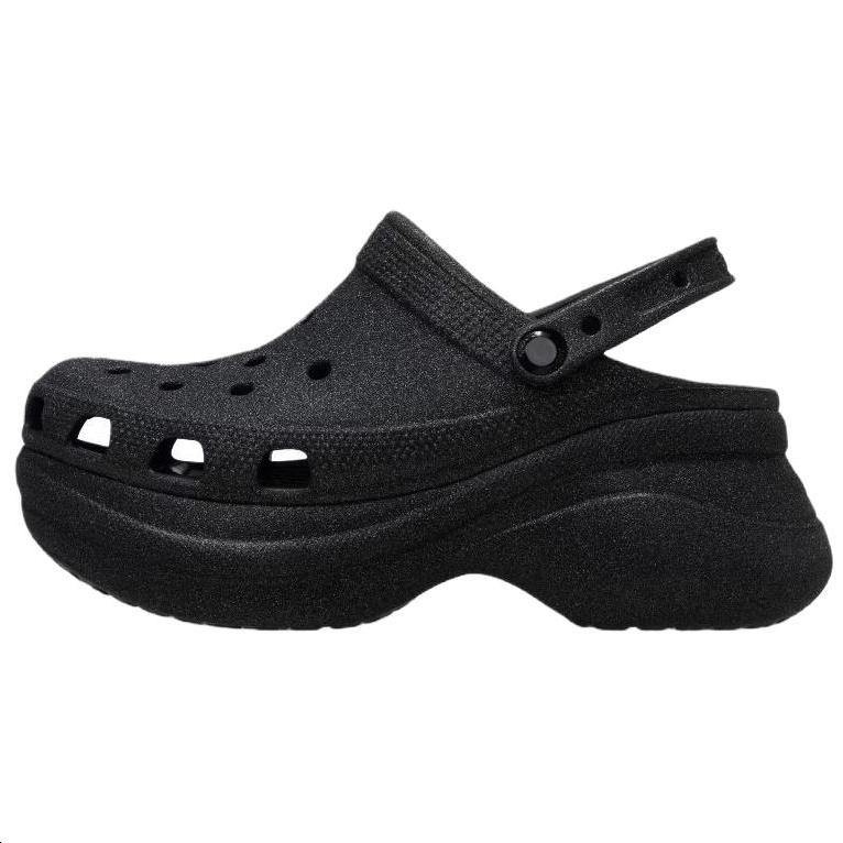 (WMNS) Crocs Bae Glitter Clog  Black  Women s 207261-001 EU 34-35