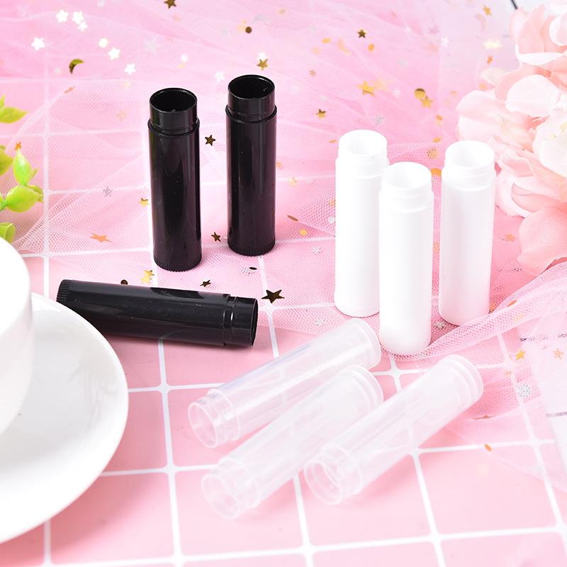 100Pcs Exquisite Portable Tube Lip Balm Tube Container With Cap Universal 5Ml Empty Lipstick Bottle Lip Gloss