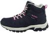 Hi-Tec Raven Mid WP Woman Trekking Shoes Marine Blue Pink