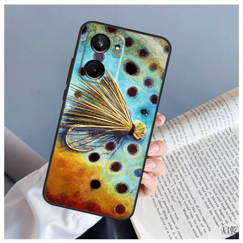 

Trout Fish Fishing For Realme C53 C55 C75 C71 C61 C33 C63 C51 C65 C67 11 12 13 14 Pro Plus GT6 GT7 15 Pro Case Realme 13 Pro Plus
