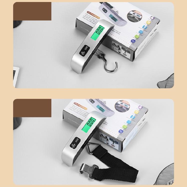 Leichte Taschengepäckwaage mit Tarafunktion Elektronische Waage Hängewaage für bequeme Reiseanwendung
