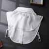 Chiffon Doll Detachable Collar Women Half Shirt White False Collar Woman Fake Collar Shirt Kragen Sahte Yaka Kraagje Nep Dames