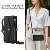 For Samsung Galaxy S25 Ultra Wallet Case Magnetic Detachable PU Leather Phone Cover with 2 Straps