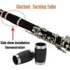 Clarinet Tuning Tube, 2Pcs Clarinet Tuning Tube 54mm Pitch Pipe B Flat Instrument Accessory Part