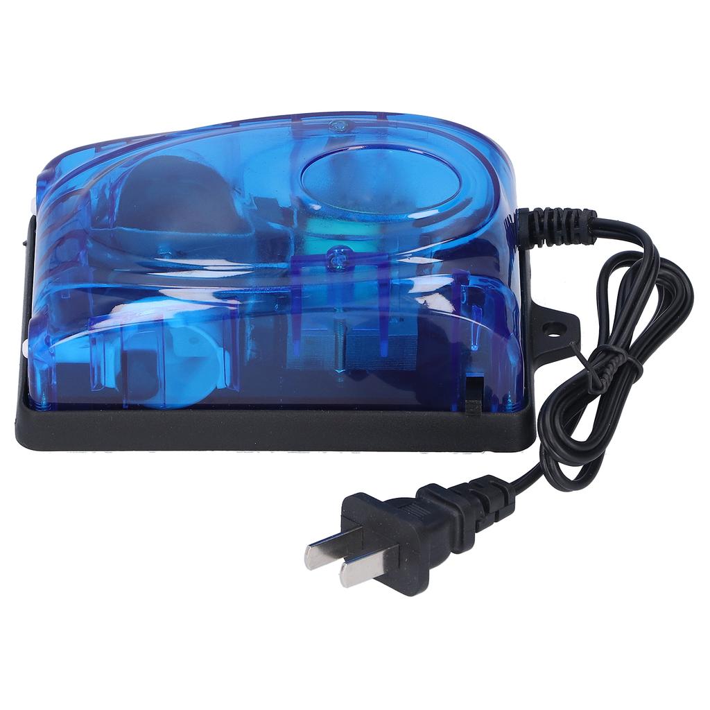 Powerful Fish Tank Air Pump Quiet Operation Double Outlets with Bubble Stone Aquarium Supplies