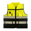 Leader Style Reflective Safety Vest for Construction, Cycling, and Team Building Inspections