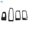 For Mercedes Benz S Class 2014- LHD   Carbon Fiber Texture Car Interior Door Window Lift Switch Button Frame Cover Trim