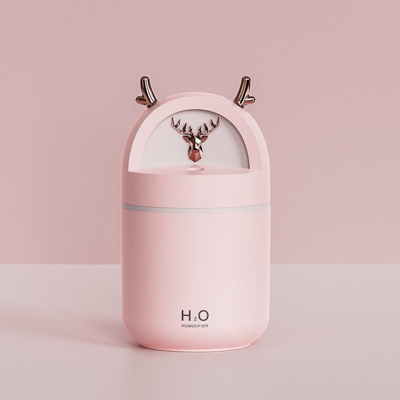 Mini Cute Pet Desktop Humidifier USB Small Car Air Freshener Bedroom Air Humidifier Portable Home Office Aromatherapy Device