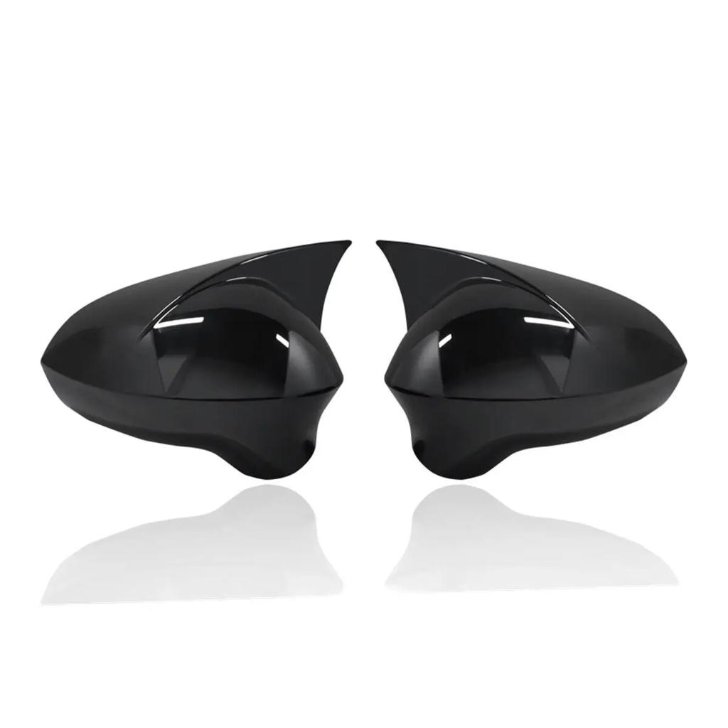 For Seat Leon MK2 2009-2012 Ibiza MK4 2008-2017 Rearview Side Mirror Cover Wing Cap Exterior Door Case Trim Carbon Fiber Sticker