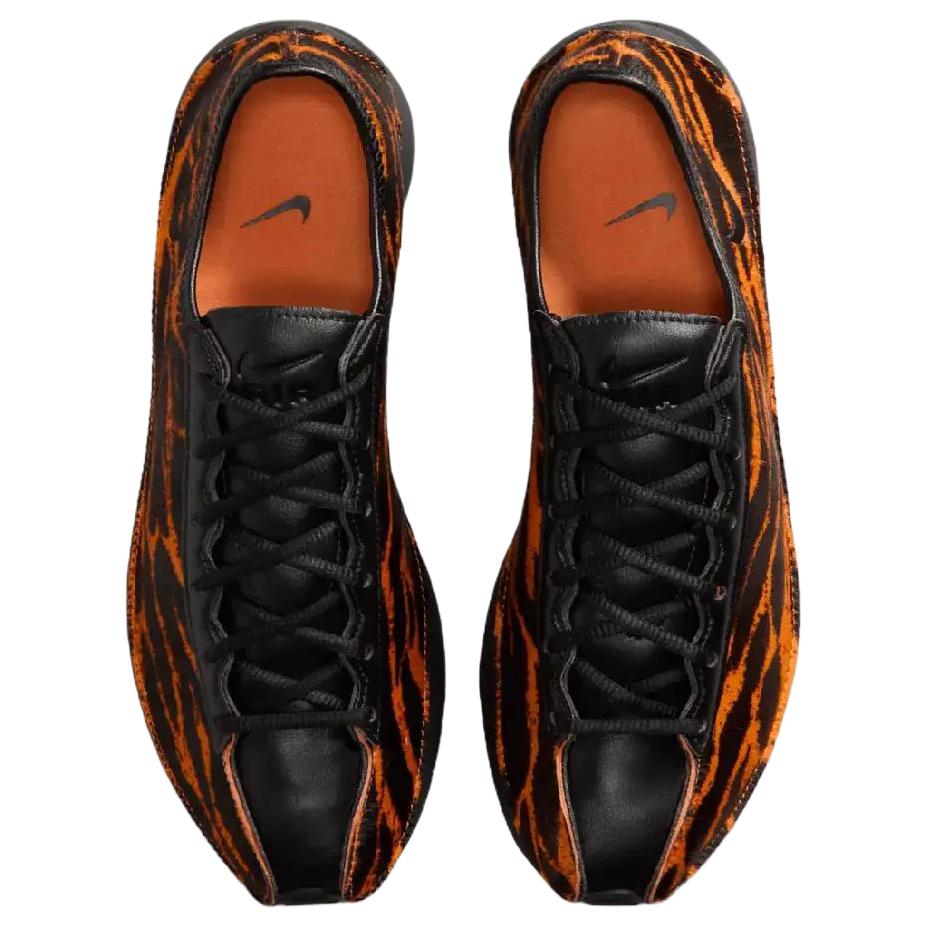 Nike Air Superfly LX Tiger Print Pony Hair Women Sneakers Multi-Color Black Alpha-Orange HQ9148-800