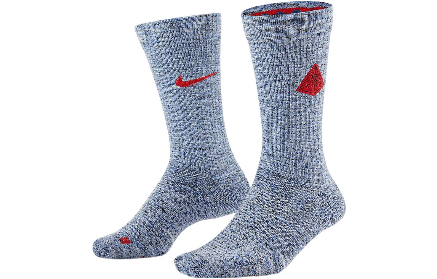 Nike Mid-Calf Socks Unisex Gray DA5075-301 M
