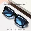 Vintage Rectangle Frame Sunglasses Men Fashion Sun Glasses Luxury Design Glasses Uv400 Eyewear Women Goggles Eil
