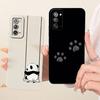 Für Samsung Galaxy S20 S20+ S20FE Niedliche Katze Blume Handyhülle Für Samsung S 20 S20 FE 4G 5G Stoßfeste Weiche Silikon-Stoßfänger