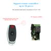 43300CMhz   12V   RF Remote Control   Relay Receiver Module   1CH Wireless Control   + 1PCS RF 433 Mhz Transmitter Remote Contro