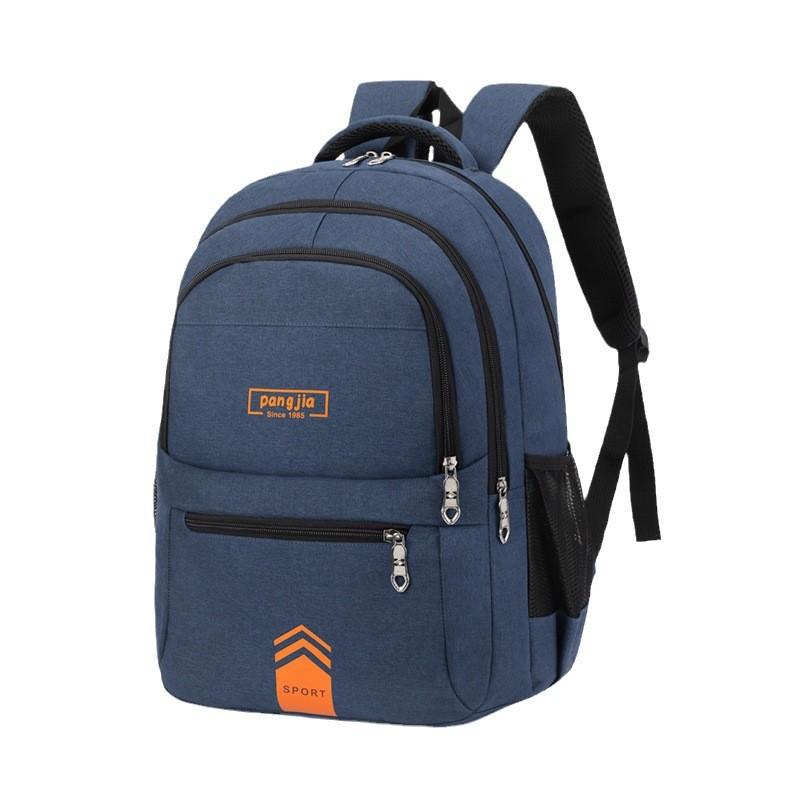 Letter Style Minimalist Printed Backpack Outdoor Travel Bag Schoolbag Student