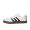 Adidas VL COURT 2.0 Slip Resistant Abrasion Resistant Low top Skateboard Shoes Women's Silver White ID6015(Team849-)