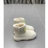Sheepskin and fur integrated snow boots women's 2024 autumn and winter new thick-soled sleeve thickened warm casual fashion cotton shoes