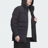 New Adidas Down Jacket Medium Long Men's Black IL8926