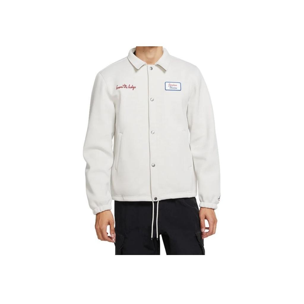 Air Jordan x Union LA Coaches Jacket Bone Men Outerwear White DB8260-072