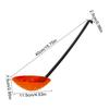 Aluminum Alloy Ice Fishing Gear winter fishing ice fishing spoon Comfortable and non-slip Easy to carry Outdoor ice fishing tool