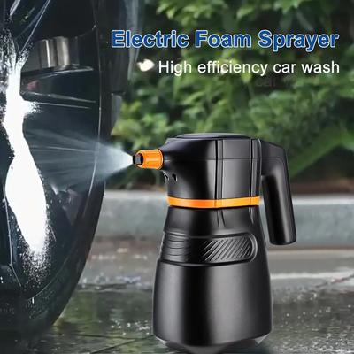 Car Washing Electric Foam Spray Can Charging Pressurized Air Pressure Car Washing Fluid Water Gun Pneumatic Car Washing Amagi