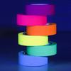 Adhesive Tape Under UV Black Light Fluorescent Neon Gaffer Blacklight Reactive Masking Cloth Party Stages Photography 5pcsPinstriping Tape 3