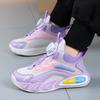 Lightweight, Breathable, Comfortable and Fashionable, Girls' Casual Rotating Buckle Sneakers, Boys' Shoes, Mesh Models, Medium and Older Children