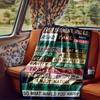 Retirement Rules Blanket Personalized Name Soft Comfortable Stylish Blanket Car Blanket Perfect For Travel Camping Outdoor Home Suitable For All