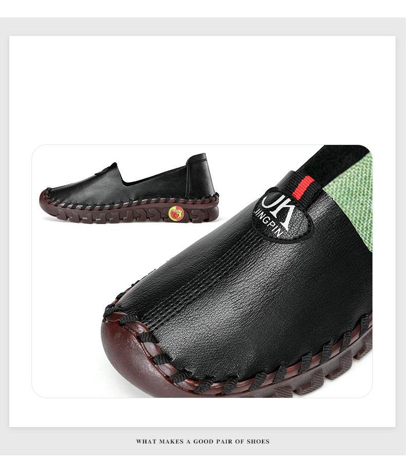 Módní ortopedická obuv pro ženu široká noha nazouvací mokasíny starší ženy ploché mokasíny nové zdravotní sestry lékaře pohodlné dámské ortopedické boty