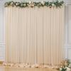 Sage Green Curtains Sheer Chiffon Backdrop Curtain for Backdrop Wedding Drapes for Arch Decor Ceiling Backdrop for Birthday
