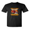 Just a Boy Who Loves Trucks Truckers T Shirt Lorry Driver Scania Truck Volvo