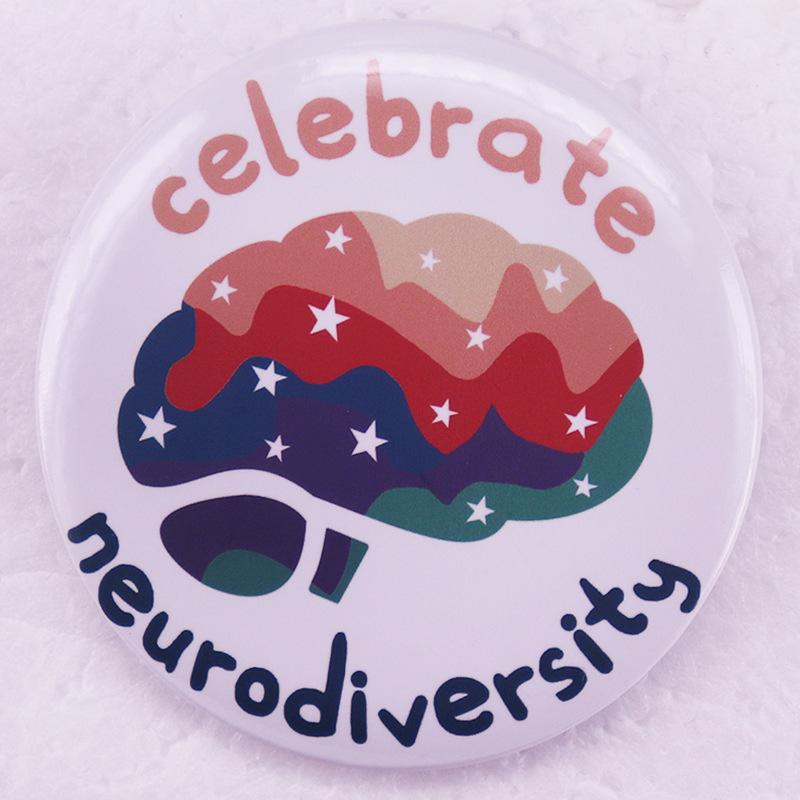 

Neurodiversity Celebration Pin Badge