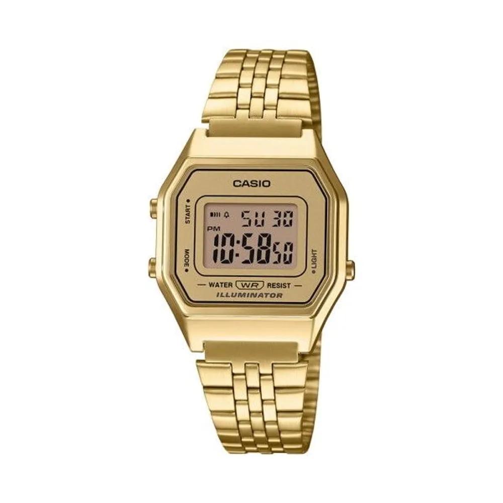 [Cio] LA-680WGA-9D Vintage Retro Digital Women s Metal Watch