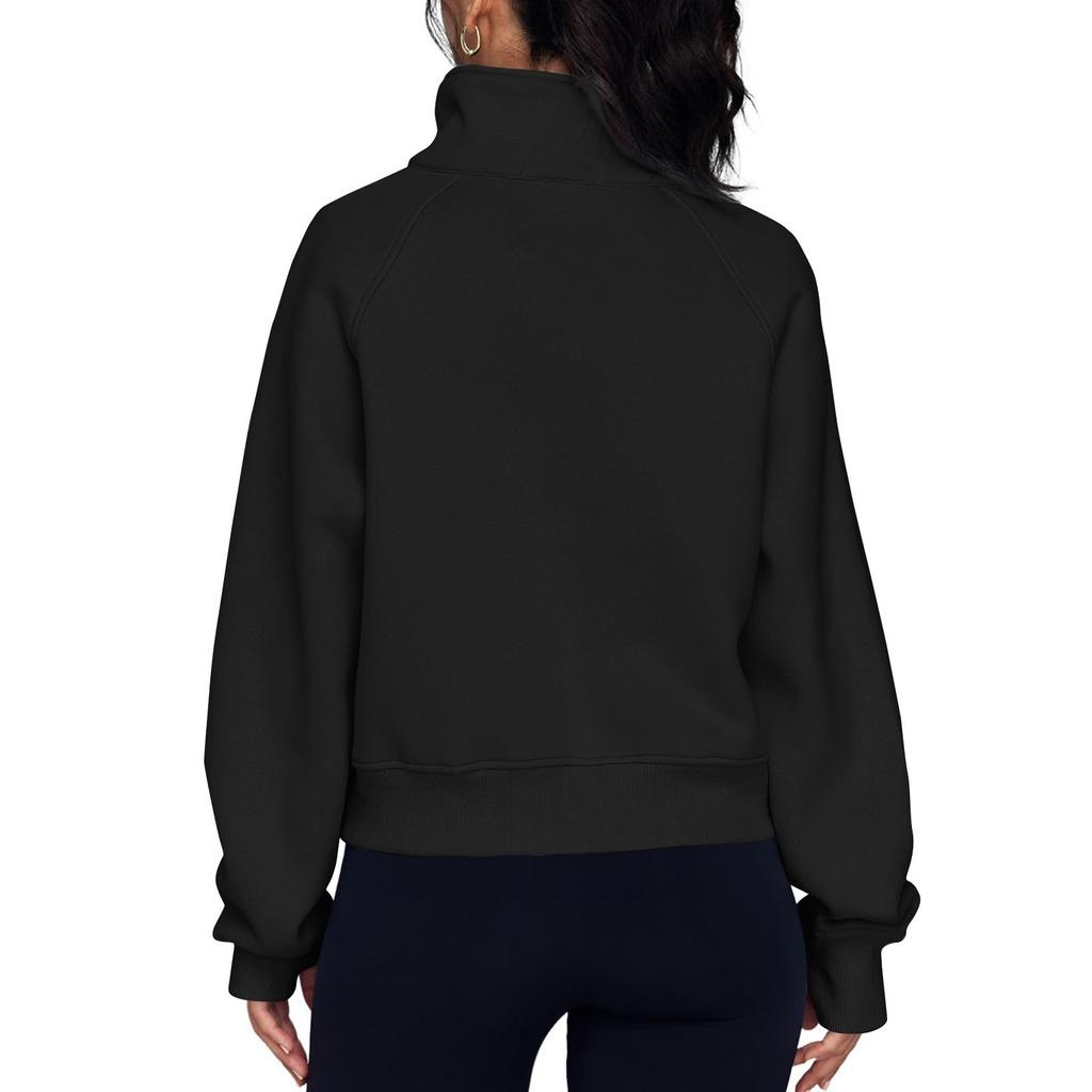Women's Solid-color Fashionable Long-sleeved Top Coat
